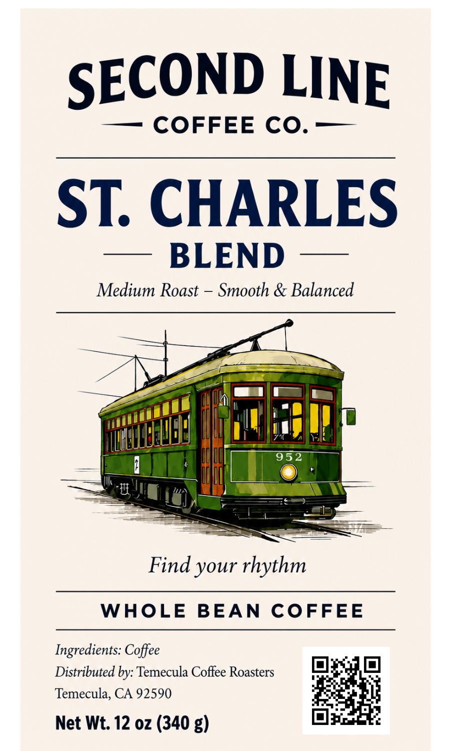 St. Charles Blend Coffee - Whole Bean Coffee